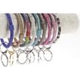 thumbnail image 2 of Drinestone Wearable Keyring Bangle Bracelle Keychain Key Chain para mujeres, 3 pulgadas de negro WD.WDQZL electrónico, 2 of 6