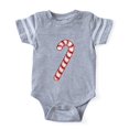 thumbnail image 1 of CafePress - Candy Cane_Tr - Cute Infant Baby Football Bodysuit, 1 of 1