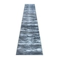 thumbnail image 2 of BizChair Area Rug Modern Contemporary Design 1102 Grey White Black (2 Feet 4 Inch X 11 Feet) Long Runner, 2 of 6
