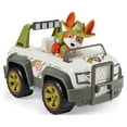 thumbnail image 3 of PAW Patrol, Tracker’s Jungle Cruiser Vehicle with Collectible Figure, 3 of 7