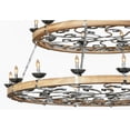 thumbnail image 2 of AFD Three Tier Ridge Line 75" Chandelier, 2 of 5