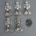 thumbnail image 2 of Concealed Hinge Hydraulic Furniture Hinges Kitchen Hardware Screws Cupboard 10 PCS, 2 of 6