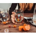 thumbnail image 4 of Copas de vino plateadas Buffalo Disney Nightmare Before Christmas, 4 of 7