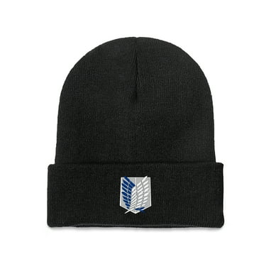 Attack on Titan Unisex knitted hats Winter warm and fashionable beanie hats
