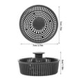 thumbnail image 2 of ULTNICE 6Pcs Square Sink Strainer with Water Filtration Function for Kitchen Sink Accessory 2.8x2.8x1.2in, 2 of 8