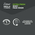 thumbnail image 5 of Dove Men+Care Body and Face Wash, Extra Fresh (18 oz., 3 pk.), 5 of 6