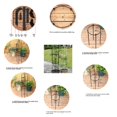 thumbnail image 3 of Plant Vine Rack Climbing Frame Obelisk Trellis Set Gardening Tools Household Spliced Steel Black Garden Tower Support, 3 of 5