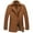 Brown, variant on Zylanna Men's Causal Winter Jackets, Outwear Full Zip with Pockets Fashion Coats for Mens Brown