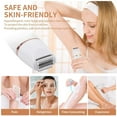 thumbnail image 2 of LNGOOR 7 in 1 Cordless Face Shaver Set, Women Electric Razor Cordless Hair Removal Ladies Shaver Painless Body Hair Trimmer Remover, 2 of 6