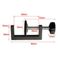 thumbnail image 4 of 2Pcs 10-57Mm Reversible Woodworking C-Clamp For Wood Plastic Cutting Drilling Metal Clamp Vise With Extended Base Design, 4 of 10