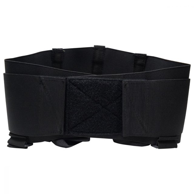 Faja Lumbar Industrial con Varilla Flexible Talla Chica TOTAL MEDIC Negra CH