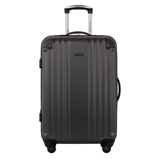 Jetstream Southbound 24 Inch Hardside Medium Checked Luggage, Rolling Travel Suitcase with Spinner Wheels