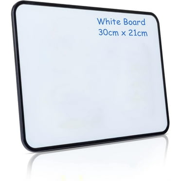 White Board Dry Erase Whiteboard,Bexikou 11.8*8.6 inch Dry Erase Board Marker Board Dry Erase Lapboards Handheld Personal White Boards,Small Whiteboard Office Kitchen