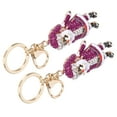 thumbnail image 2 of Haofy Key Chain Kits, Christmas Keychain, Christmas Fahionable Pendant For Hand‑made,Zipper Handles DIY Christmas Keychain Decor Ornaments Cartoon Craft Decorations, 2 of 8