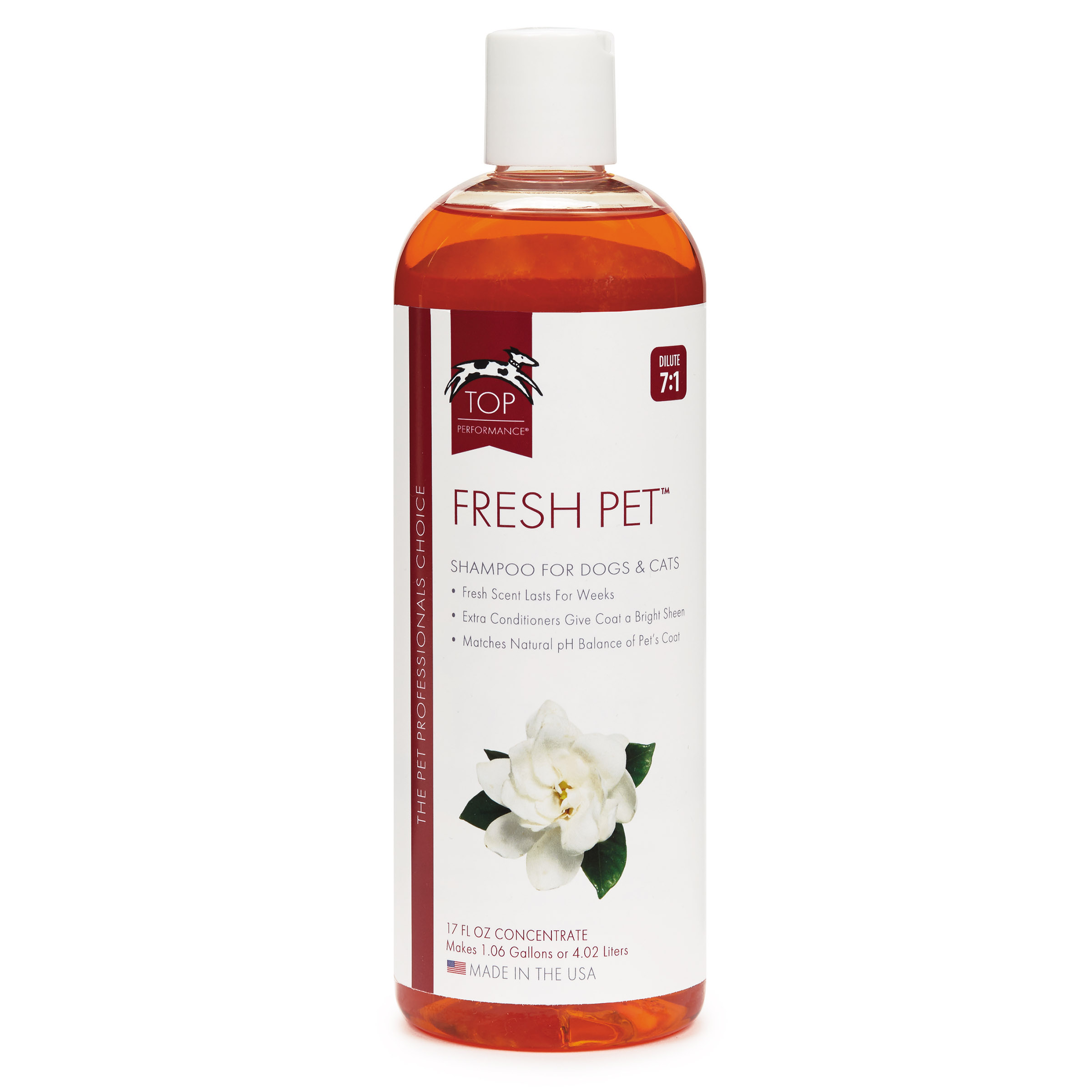 Top Performance Fresh Pet Dog and Cat Shampoo, 17oz photo 1