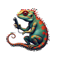thumbnail image 3 of Waterproof Lizard Stickers Vinyl Animal Stickers Colorful Vintage Stickers for Notebooks Laptops Suitcases, 3 of 9