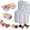 50pcs, variant on Reusable Double Compartment Snack Storage for Kids Adults, Travel Small Snackle Pack Storage Box with Lids, Mini Plastic Disposable Divided Container for To-go Sauce, Sampling