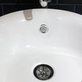 thumbnail image 4 of CRAFTHROU 25Ud De Desbordamiento Plástica Para Lavabo Con Protección Antidesbordamiento Plateada, 4 of 6