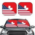 thumbnail image 2 of Fotbe USA Switzerland Juego de 2 Piezas de Parasoles para Parabrisas | Bloqueador Solar para Auto | Accesorios Plegables para Protección Solar Interior-Small, 2 of 6