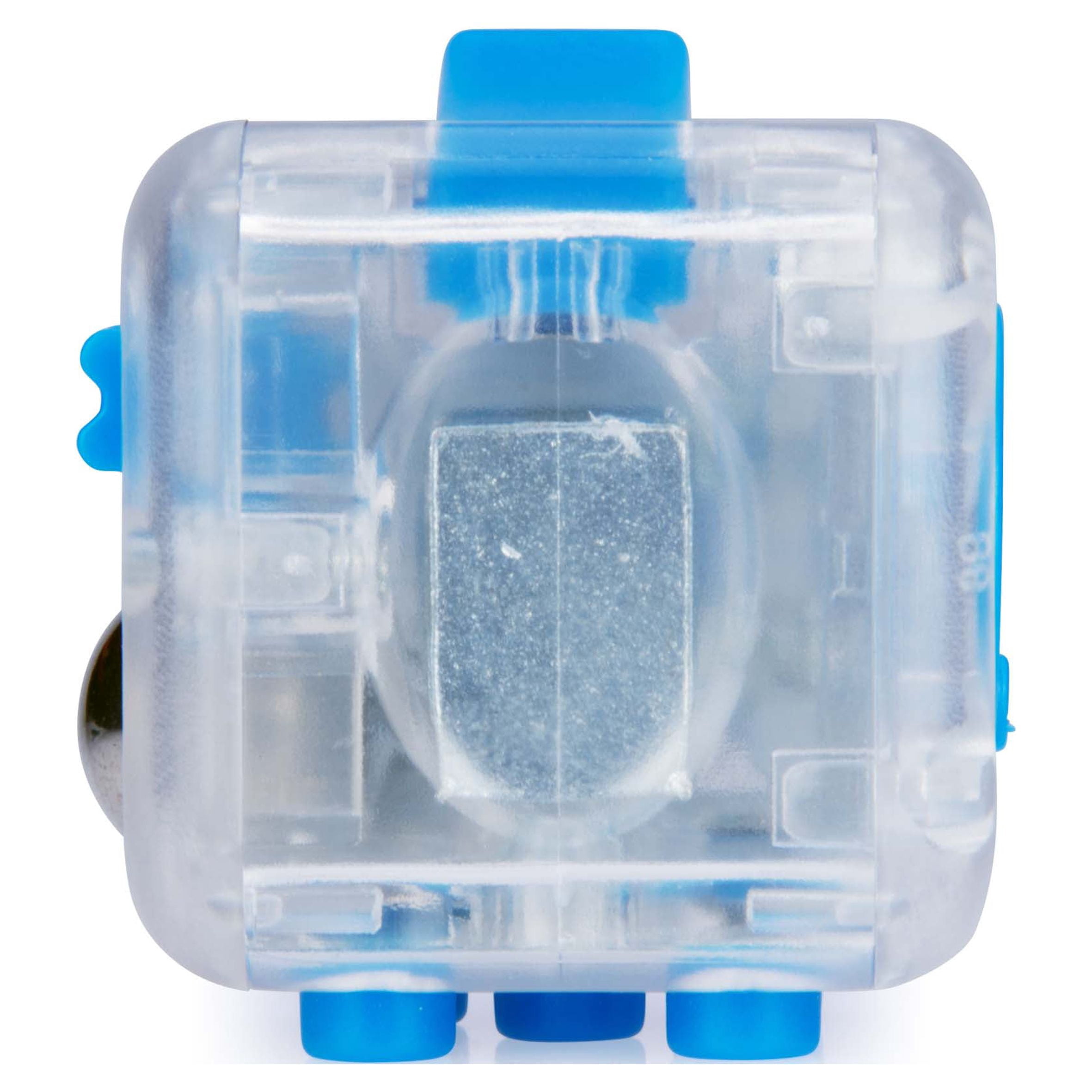 Fidget Cube by Antsy Labs Series 3 Transparent Blue - Fidget Toy Ideal for Anti-Anxiety, ADHD and Sensory Play by ZURU