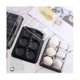 thumbnail image 4 of Bandeja de plástico transparente para pasteles de luna, magdalenas, mochis, galletas, embalaje de alimentos, 100 unidades, 6 cavidades, s202412245166, 4 of 5