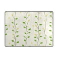 thumbnail image 3 of Vibrant Green Vines 63''x48'' Plush Memory Foam Bath Mat, Soft, Absorbent, Non Slip, Durable, 3 of 7