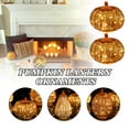 thumbnail image 4 of Pumpkin Lantern with Glass Material, Battery Powered, ON/OFF/TIMER Modes, for Home Decor, Creative Design, Easy Use & Portable, 4 of 8