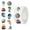 Color5, variant on Stitch Stickers for Kids, 500 PCS Kids Stickers Bulk, 10 Designs Anime Cute Sticker with (1.0 Inch)