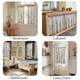 thumbnail image 3 of Cortinas Jinchan de lino para cocina, diseño floral francés, 76 x 76 cm, color azul y beige, 3 of 9