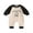 Apricot, variant on Suealasg Newborn Infant Boy Romper Outfits Long Sleeve Crew Neck Letter Ghost Print Jumpsuit Baby Boys Halloween Clothes