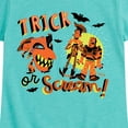 thumbnail image 3 of Toy Story - Trick Or Scream - Toddler & Youth Girls Short Sleeve Graphic T-Shirt, 3 of 5