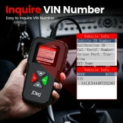 OBD II Scanner, Professional OBD2 Engine Fault Code Reader CAN Diagnostic Scan Tool for All OBD II Protocol Cars