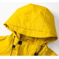 thumbnail image 6 of akafmk Mens Waterproof Jacket Hooded Windproof Rain Coat with Multiple Pockets for Hiking Outdoor Climbing, 6 of 6