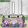 thumbnail image 6 of Yuyamidu Easter Egg Golf Cart Seat Covers with Pockets Cute Rabbit Replacement Seat Cover Accessories for Club Car and More 2-Seat Carts, 6 of 7