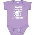 thumbnail image 3 of Inktastic I Want to Grow Up to Be a Chef Like My Mommy Boys or Girls Baby Bodysuit, 3 of 5