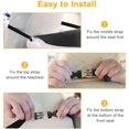 thumbnail image 5 of Car Organizer, 1Pcs Car Back Seat Protector, With Clear Tablet Storage Pocket an, 5 of 5