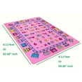 thumbnail image 2 of HR-Kids Rugs Letters/Numbers/Math Symbols-Boys/Girls411 X 611 Educational Play mat for School/Daycare/Nursery Non-Slip Carpet-Teachers ToolPink, 2 of 5