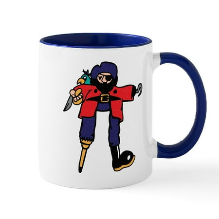 

CafePress - Pi Rate - 11 oz Ceramic Mug - Novelty Coffee Tea Cup