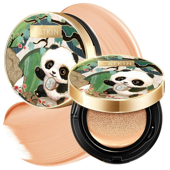 Base de maquillaje Catkin Panda Land C03 de cobertura total, color beige