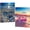 Love beach, variant on Mosaflare Diamond Art Painting Kits,2-Pack Love Beach Craft Kits,Full Round Drill,Home Wall and Relaxing 12"×16"