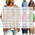 thumbnail image 4 of Sheghy Cute Hoodies for Women Women Drawstring Hooded Collar 3/4 Sleeve Solid Oversized Loose Ribbed Hem Knitted Sweater Top Sky Blue S, 4 of 6
