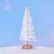 thumbnail image 1 of Christmas Tree Ornaments 7cm Shining White, 1 of 5