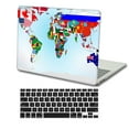 thumbnail image 3 of KSK KAISHEK Plastic Hard Case Shell Cover Compatible with 2010 2011 2012 2013 2014 - 2017 Release MacBook Air 13 inchs Not Retina Display + Black Keyboard Cover Model: A1466 & A1369 Geography 30, 3 of 5