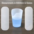 thumbnail image 4 of Vaso para beber HealthSmart Nosey 120 ml, paquete de 3, para adultos, 4 of 6