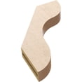 thumbnail image 6 of Ekena Millwork 3"W x 18"D x 24"H Carmel Rough Cedar Woodgrain TimberThane Knee Brace, Primed, 6 of 6