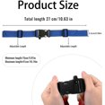 thumbnail image 2 of HAHDAXIA Universal Backpack Chest Strap Heavy Duty Adjustable Backpack Sternum Strap Anti-Slip Baby Chest Clip,Strollers,schoolbags, 2 of 7