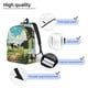 thumbnail image 3 of Balery Prairie Pasture Cow Mochila Clásica Impresa Básica para Viaje, Mochila Escolar Resistente al Agua, Mochila de Lona con Correas Ajustables-Small, 3 of 5