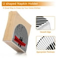 thumbnail image 5 of Yayeee Napkin Holder for Table Kitchen Paper Tissue Organization, Red Boat, 5 of 8