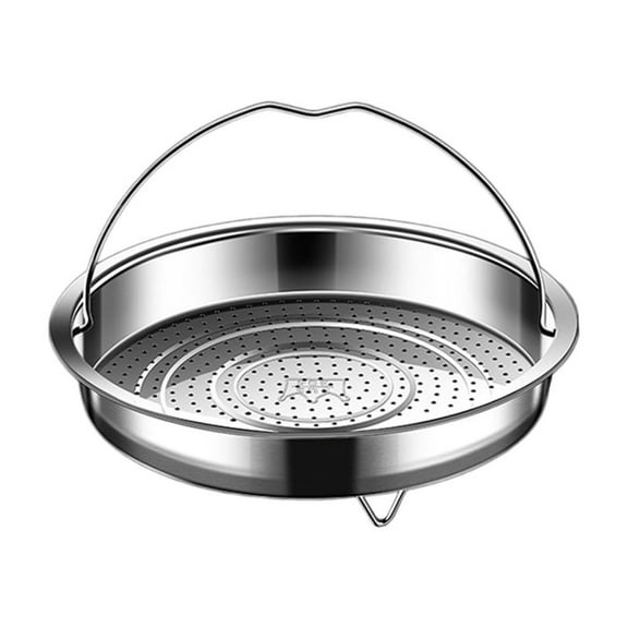 Giaone Steaming Tray Stainless Steels Food Steamers Basket with Handle Steaming Grid Vegetable Steamers Rack Enduring