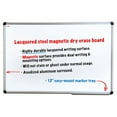 thumbnail image 5 of Viztex® Lacquered Steel Magnetic Dry Erase Board with an Aluminium Frame - 36" x 48", 5 of 5